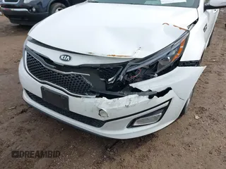 2015 Kia Optima EX with VIN 5XXGN4A73FG438313, listed as a IAAI auction lot 41699954 with 76,584 mi miles. Bid and sale history available at carsss.com. Image 6.