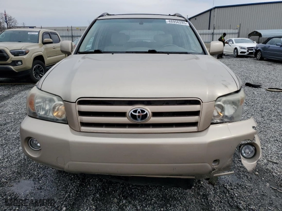 2006 Toyota Highlander w/3rd Row with VIN JTEDP21A860122481, listed as a Copart auction lot 48956285 with 110,522 mi miles and Salvage Title. Bid and sale history available at carsss.com. Image 5.