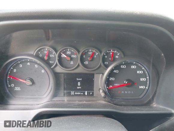 2021 Chevrolet Silverado 1500 Work Truck with VIN 1GCRYAEF2MZ218221, listed as a IAAI auction lot 41938725 with 69,484 mi miles and . Bid and sale history available at DreamBid. Image 7.
