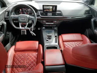 2018 Audi SQ5 Prestige with VIN WA1C4AFY9J2087353, listed as a Copart auction lot 87603615 with 72,695 mi miles and Salvage Title. Bid and sale history available at DreamBid. Image 8.