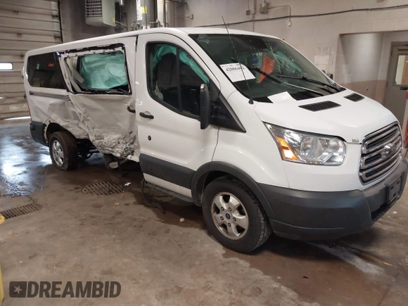 2017 Ford Transit XL with VIN 1FBZX2YM7HKA63901, listed as a IAAI auction lot 42086462 with 143,989 mi miles and . Bid and sale history available at DreamBid. Image 1.