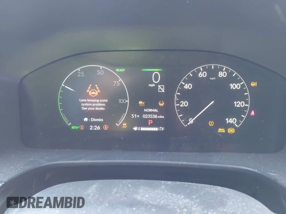 2024 Honda CR-V Sport with VIN 5J6RS5H51RL002294, listed as a IAAI auction lot 41303749 with 23,536 mi miles and . Bid and sale history available at DreamBid. Image 7.