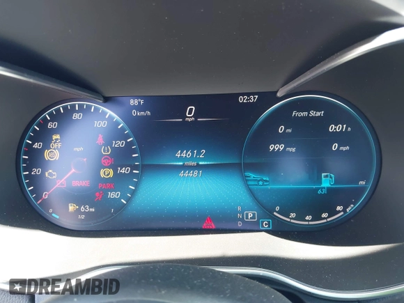 2021 Mercedes-Benz C 300 z VIN W1KWF8DB6MR614108, wystawiony jako IAAI lot #42227025 z przebiegiem 44 481 mil mil oraz . Historia ofert i sprzedaży dostępna na DreamBid. Obrazek 7.