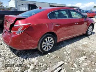 2014 Buick LaCrosse Leather with VIN 1G4GB5GR9EF222918, listed as a Copart auction lot 72066514 with 58,757 mi miles and Salvage Title. Bid and sale history available at carsss.com. Image 3.