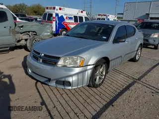 2012 Dodge Avenger SE with VIN 1C3CDZAG3CN291123, listed as a IAAI auction lot 41861036 with 114,607 mi miles and . Bid and sale history available at DreamBid. Image 2.