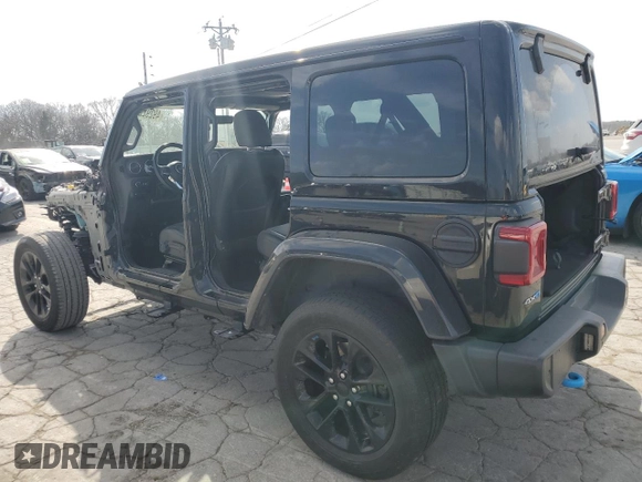 2022 Jeep Wrangler Unlimited Sahara с VIN 1C4JJXP68NW238204, выставлен на аукционе Copart как лот 49292205 с пробегом 35 058 миль миль и Списание • Salvage title. История ставок и продаж доступна на DreamBid. Изображение 2.