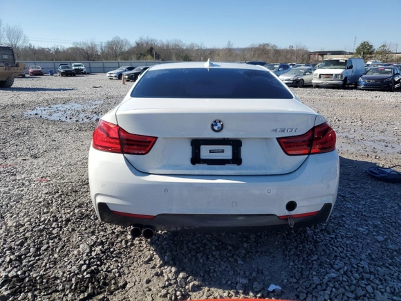 2019 BMW 4 Series 430i with VIN WBA4W3C51KAF91915, listed as a Copart auction lot 86016654 with Not Provided miles and Salvage Title. Bid and sale history available at carsss.com. Image 6.