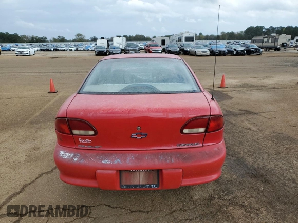 1998 Chevrolet Cavalier with VIN 1G1JC124XW7156234, listed as a Copart auction lot 78215484 with 215,214 mi miles and Salvage Title. Bid and sale history available at carsss.com. Image 6.
