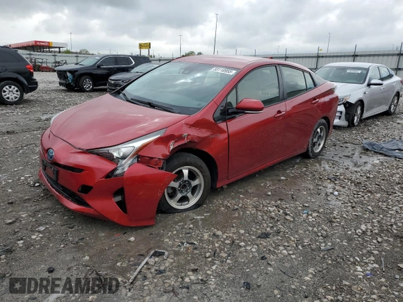 2017 Toyota Prius Two z VIN JTDKARFU5H3528034, wystawiony jako Copart lot #55118955 z przebiegiem 117 483 mil mil oraz Szkoda całkowita • Salvage title. Historia ofert i sprzedaży dostępna na DreamBid. Obrazek 1.