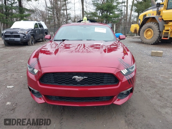 2015 Ford Mustang EcoBoost with VIN 1FA6P8TH6F5357867, listed as a IAAI auction lot 42011136 with 58,099 mi miles and . Bid and sale history available at carsss.com. Image 13.