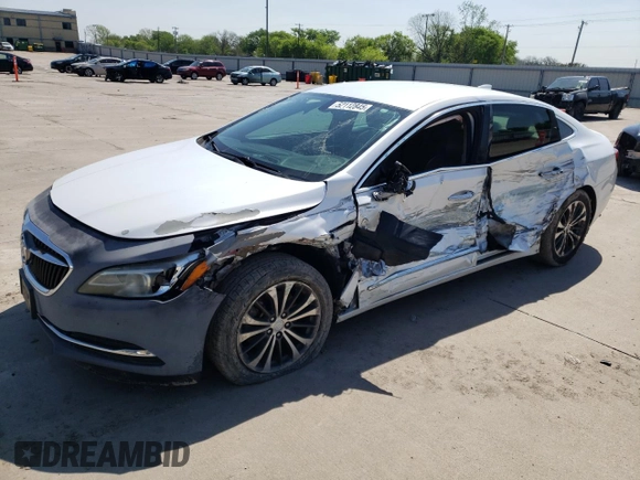 2017 Buick LaCrosse Preferred with VIN 1G4ZN5SS3HU144310, listed as a Copart auction lot 52112845 with 120,503 mi miles and Salvage Title. Bid and sale history available at carsss.com. Image 1.