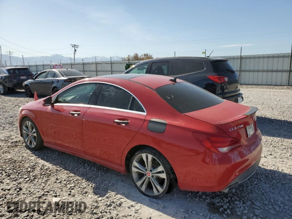 2014 Mercedes-Benz CLA 250 with VIN WDDSJ4EB4EN043991, listed as a Copart auction lot 58469125 with 126,970 mi miles and Clean title. Bid and sale history available at DreamBid. Image 2.