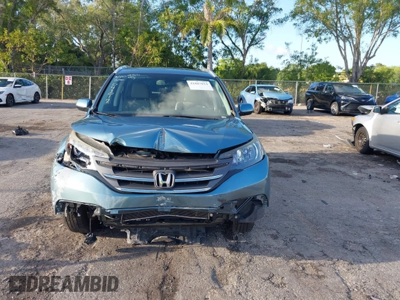 2013 Honda CR-V EX-L with VIN 5J6RM3H73DL043017, listed as a IAAI auction lot 41887014 with 93,072 mi miles and . Bid and sale history available at DreamBid. Image 12.