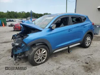 2018 Hyundai Tucson SEL z VIN KM8J33A40JU619377, wystawiony jako Copart lot #59172535 z przebiegiem Nie podano mil oraz Szkoda całkowita • Salvage title. Historia ofert i sprzedaży dostępna na DreamBid. Obrazek 1.
