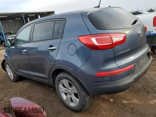 2012 Kia Sportage LX with VIN KNDPB3A23C7285234, listed as a Copart auction lot 46027815 with 155,620 mi miles and Salvage Title. Bid and sale history available at carsss.com. Image 2.