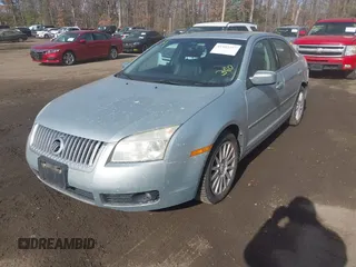 2006 Mercury Milan Premier with VIN 3MEFM08Z16R664686, listed as a IAAI auction lot 41465497 with 154,786 mi miles. Bid and sale history available at carsss.com. Image 2.