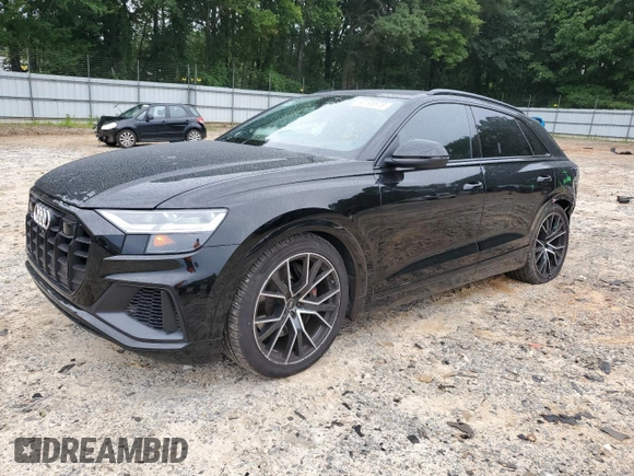 2021 Audi SQ8 Premium Plus z VIN WA1AWBF14MD028066, wystawiony jako Copart lot #63195873 z przebiegiem 30 644 mil mil oraz . Historia ofert i sprzedaży dostępna na DreamBid. Obrazek 1.