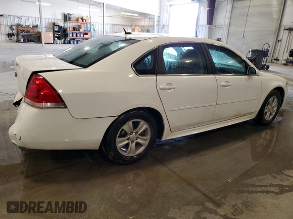 2012 Chevrolet Impala LS Fleet z VIN 2G1WF5E35C1129670, wystawiony jako Copart lot #59518765 z przebiegiem 181 123 mil mil oraz Szkoda całkowita • Salvage title. Historia ofert i sprzedaży dostępna na DreamBid. Obrazek 3.