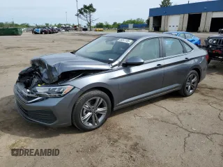 2024 Volkswagen Jetta SE with VIN 3VW7M7BUXRM039164, listed as a Copart auction lot 58341185 with 9,464 mi miles and Clean title. Bid and sale history available at DreamBid. Image 1.