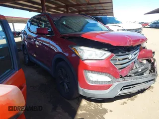 2016 Hyundai Santa Fe z VIN 5XYZU3LB0GG376793, wystawiony jako IAAI lot #42291632 z przebiegiem 161 259 mil mil oraz . Historia ofert i sprzedaży dostępna na DreamBid. Obrazek 1.