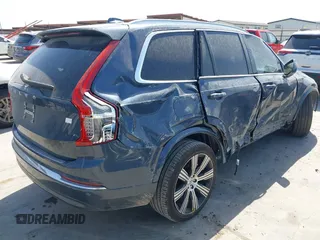 2024 Volvo XC90 Plus with VIN YV4H60LE4R1236342, listed as a IAAI auction lot 41826136 with 5,278 mi miles and . Bid and sale history available at DreamBid. Image 4.