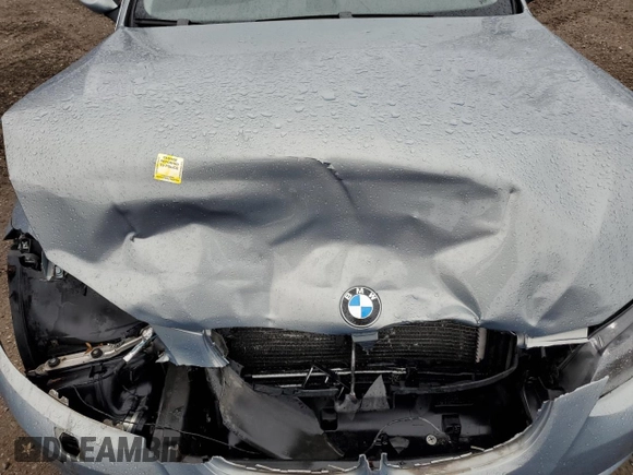 2007 BMW 3 Series 335i with VIN WBAWB73587P036795, listed as a Copart auction lot 80897634 with Not Provided miles and Salvage Title. Bid and sale history available at carsss.com. Image 11.