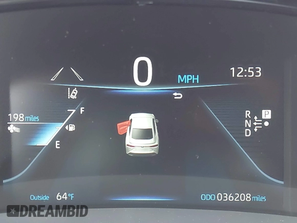 2022 Toyota Mirai XLE z VIN JTDAAAAA0NA004985, wystawiony jako IAAI lot #41902348 z przebiegiem 36 208 mil mil oraz . Historia ofert i sprzedaży dostępna na DreamBid. Obrazek 7.