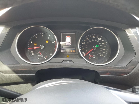 2019 Volkswagen Tiguan SE with VIN 3VV2B7AX6KM050152, listed as a Copart auction lot 49534225 with 50,173 mi miles and Salvage Title. Bid and sale history available at carsss.com. Image 9.