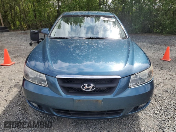 2006 Hyundai Sonata GLS with VIN 5NPEU46F16H054495, listed as a Copart auction lot 56177335 with 116,927 mi miles and Salvage Title. Bid and sale history available at DreamBid. Image 5.