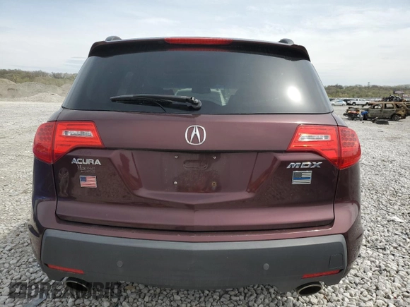 2009 Acura MDX with VIN 2HNYD28209H522400, listed as a Copart auction lot 52952855 with 133,227 mi miles and Clean Title. Bid and sale history available at carsss.com. Image 6.