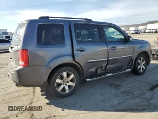 2015 Honda Pilot Touring with VIN 5FNYF4H99FB051180, listed as a Copart auction lot 46149935 with 211,540 mi miles and Salvage Title. Bid and sale history available at DreamBid. Image 3.