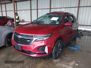 2023 Chevrolet Equinox RS with VIN 3GNAXMEG5PS135773, listed as a IAAI auction lot 42135401 with 49,749 mi miles and . Bid and sale history available at DreamBid. Image 2.