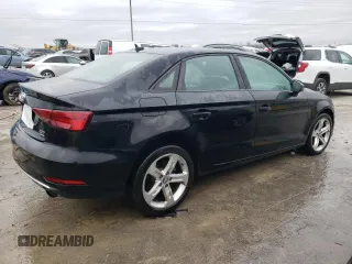 2017 Audi A3 Sedan Premium with VIN WAUB8GFF0H1010648, listed as a Copart auction lot 37906634 with 76,696 mi miles. Bid and sale history available at carsss.com. Image 3.