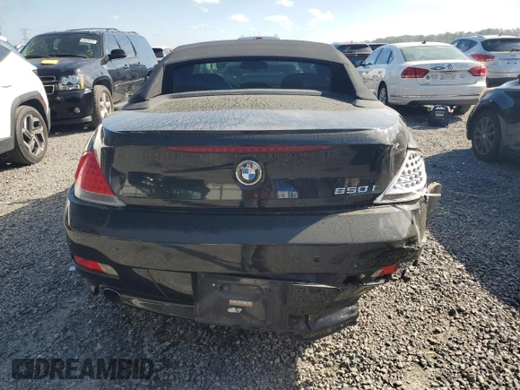 2006 BMW 6 Series 650Ci z VIN WBAEK13426CN77735, wystawiony jako Copart lot #43308245 z przebiegiem 87 584 mil mil oraz Szkoda całkowita • Salvage title. Historia ofert i sprzedaży dostępna na DreamBid. Obrazek 6.