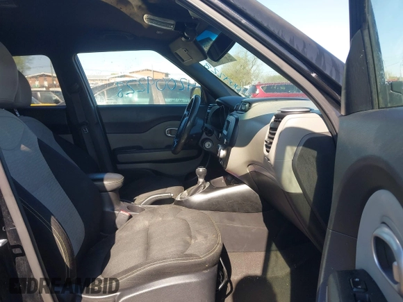 2015 Kia Soul + with VIN KNDJP3A56F7132174, listed as a IAAI auction lot 42009228 with 218,441 mi miles. Bid and sale history available at carsss.com. Image 5.