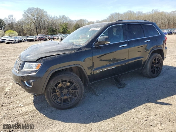 2014 Jeep Grand Cherokee Limited with VIN 1C4RJFBM5EC497351, listed as a Copart auction lot 48936095 with 0 mi miles and Salvage Title. Bid and sale history available at carsss.com. Image 1.