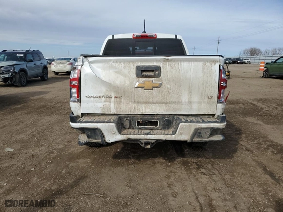2019 Chevrolet Colorado 4WD LT with VIN 1GCGTCEN5K1203183, listed as a Copart auction lot 46086485 with 74,477 mi miles and Salvage Title. Bid and sale history available at carsss.com. Image 6.