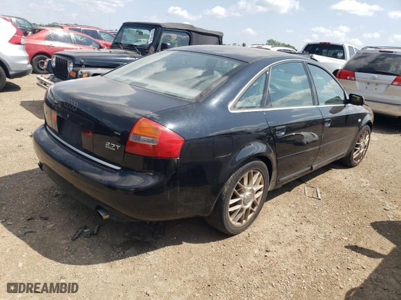 2002 Audi A6 with VIN WAULD64B32N096886, listed as a Copart auction lot 67728714 with 0 mi miles and Salvage Title. Bid and sale history available at carsss.com. Image 3.