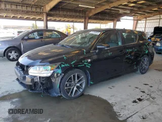 2015 Lexus CT 200h with VIN JTHKD5BH7F2231437, listed as a Copart auction lot 61058895 with 112,902 mi miles and Salvage title. Bid and sale history available at DreamBid. Image 1.