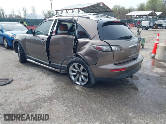 2008 Infiniti FX with VIN JNRAS08U28X101212, listed as a IAAI auction lot 41938410 with 230,121 mi miles and . Bid and sale history available at DreamBid. Image 3.