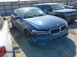 2021 BMW 3 Series 330i z VIN 3MW5R1J00M8C08985, wystawiony jako IAAI lot #41977683 z przebiegiem 34 640 mil mil oraz . Historia ofert i sprzedaży dostępna na DreamBid. Obrazek 1.