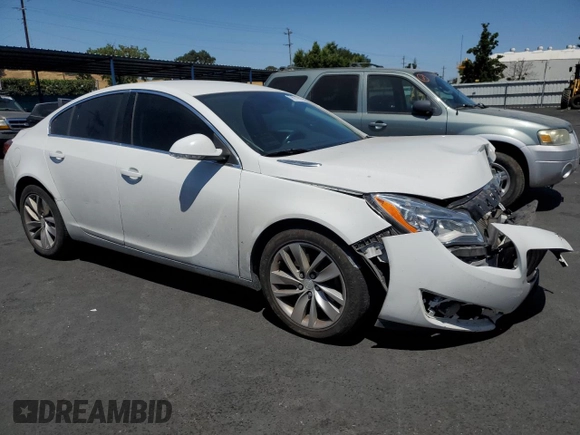 2016 Buick Regal z VIN 2G4GK5EX7G9133569, wystawiony jako Copart lot #59674265 z przebiegiem 197 116 mil mil oraz Szkoda całkowita • Salvage title. Historia ofert i sprzedaży dostępna na DreamBid. Obrazek 4.