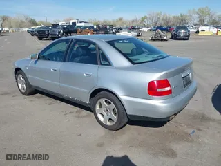 2000 Audi A4 with VIN WAUDH28DXYA145742, listed as a IAAI auction lot 42017244 with 235,373 mi miles. Bid and sale history available at carsss.com. Image 3.