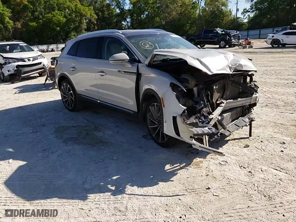 2019 Lincoln Nautilus Reserve with VIN 2LMPJ6L9XKBL57115, listed as a Copart auction lot 44785493 with 95,259 mi miles and Salvage Title. Bid and sale history available at carsss.com. Image 12.