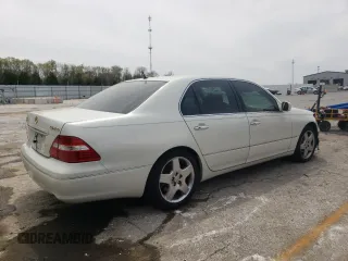 2005 Lexus LS 430 with VIN JTHBN36F250182474, listed as a Copart auction lot 54141425 with 177,907 mi miles and Salvage Title. Bid and sale history available at carsss.com. Image 3.