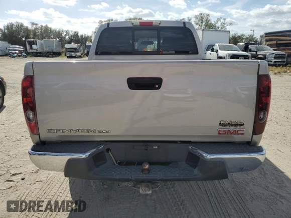 2005 GMC Canyon 1SB SLE Z85 with VIN 1GTCS138658111627, listed as a Copart auction lot 80232384 with 143,775 mi miles and Salvage title. Bid and sale history available at DreamBid. Image 6.