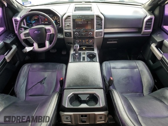 2015 Ford F-150 XLT with VIN 1FTEW1EG1FKD07433, listed as a Copart auction lot 54478765 with 156,608 mi miles and Salvage title. Bid and sale history available at DreamBid. Image 8.