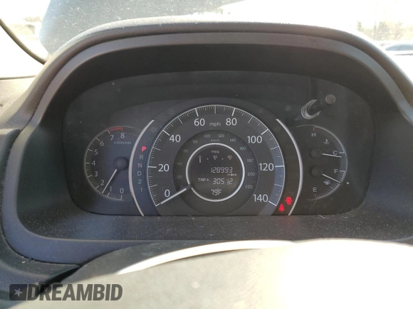 2013 Honda CR-V EX with VIN 5J6RM4H59DL053720, listed as a Copart auction lot 50169835 with 128,993 mi miles and Salvage Title. Bid and sale history available at carsss.com. Image 9.