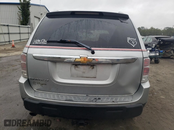2006 Chevrolet Equinox LT with VIN 2CNDL63FX66040058, listed as a Copart auction lot 45015705 with 356,632 mi miles and Salvage Title. Bid and sale history available at carsss.com. Image 6.