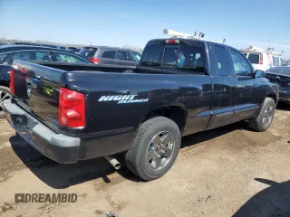 2006 Dodge Dakota SLT with VIN 1D7HW42N56S698951, listed as a Copart auction lot 52002705 with 193,793 mi miles and Clean Title. Bid and sale history available at carsss.com. Image 3.